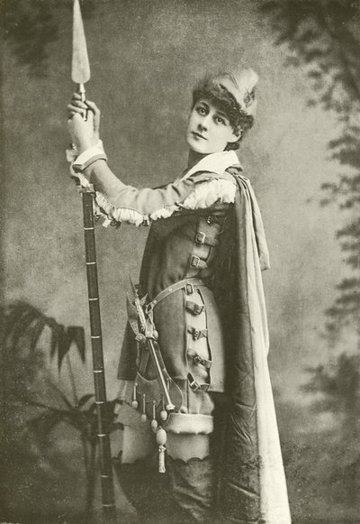 Miss Violet Vanbrugh als Rosalind (Gravur) von English Photographer